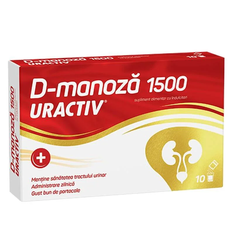 URACTIV D-MANOZA X10PLICURI FITERMAN PHARMA — preț și oferte