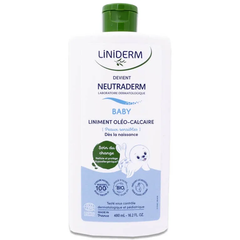 NEUTRADERM BABY LINIMENT OLEO-CALCAROS BIO 480 ml — preț și oferte