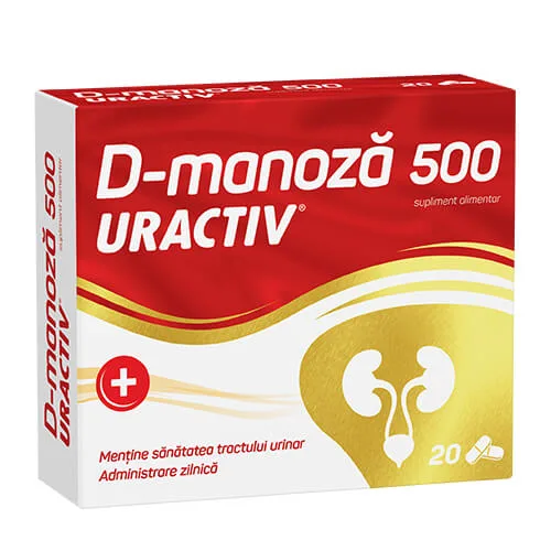 URACTIV D-MANOZA X20CPS FITERMAN PHARMA — preț și oferte