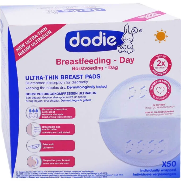 DODIE TAMPONURI DE ALĂPTARE ULTRA-SUBȚIRI X50 — preț și oferte