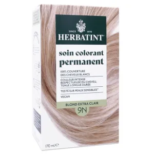 HERBATINT TRATAMENT DE COLORARE PERMANENTĂ BLOND EXTRA DESCHIS 9N 170 ML