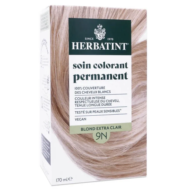 HERBATINT TRATAMENT DE COLORARE PERMANENTĂ BLOND EXTRA DESCHIS 9N 170 ML — preț și oferte