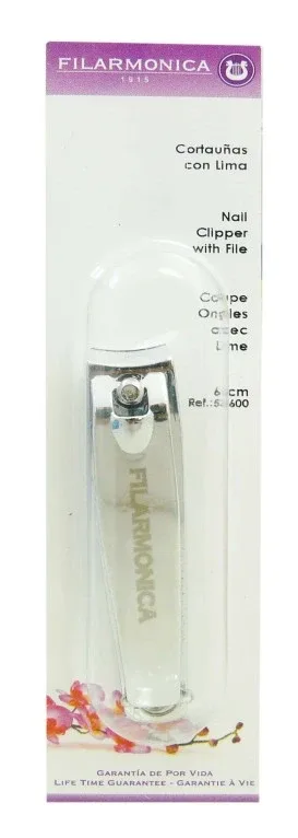 FILARMONICA – Tăietor de unghii cu pilă, 6 cm — preț și oferte