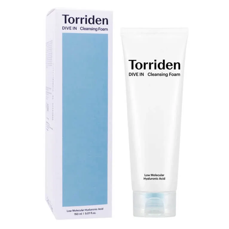 TORRIDEN DIVE ÎN SPUMĂ DE CURĂȚARE CU ACID HIALURONIC 150 ML — preț și oferte