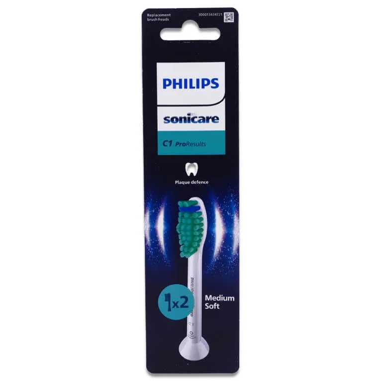 PHILIPS SONICARE C1 PRORESULTS – Rezerve: 2 capete de periuță — preț și oferte