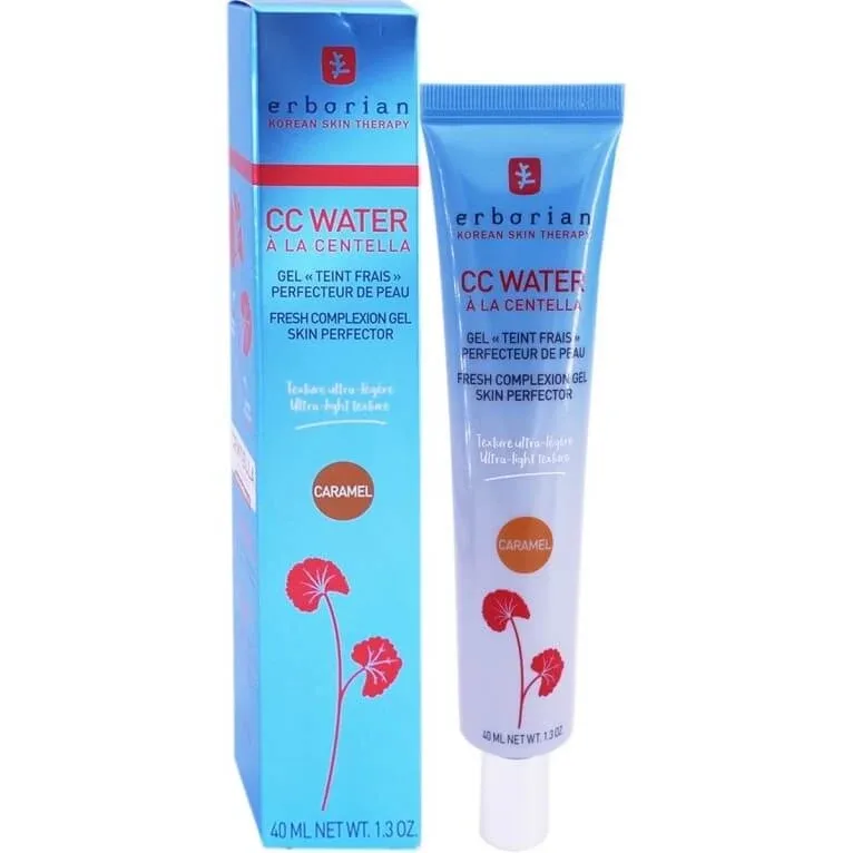 ERBORIAN CC WATER GEL FOND DE TEN PROASPĂT CARAMEL 40 ML — preț și oferte
