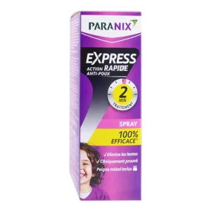 PARANIX EXPRESS – SPRAY ANTI-PĂDUCHI CU ACȚIUNE RAPIDĂ, 95 ML