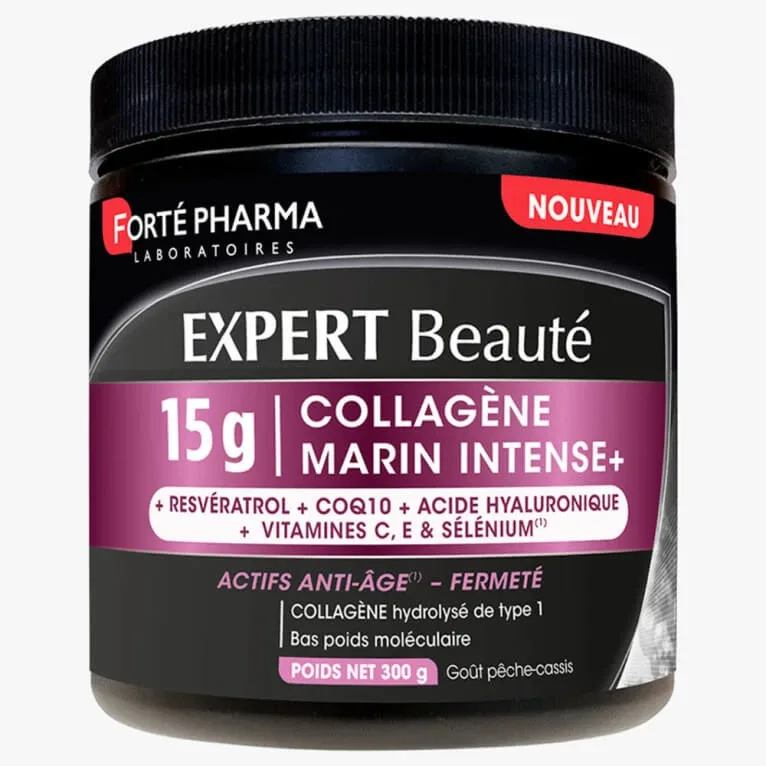 FORTE PHARMA EXPERT BEAUTÉ COLLAGÈNE 15 g PERSICĂ ȘI COACAZ NEGRU 300 g — preț și oferte