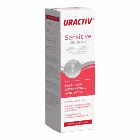 URACTIV SENSITIVE GEL INTIM 200ML FITERMAN PHARMA — preț și oferte