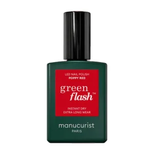 MANUCURIST GREEN FLASH LAC DE UNGHII POPPY RED 15 ML