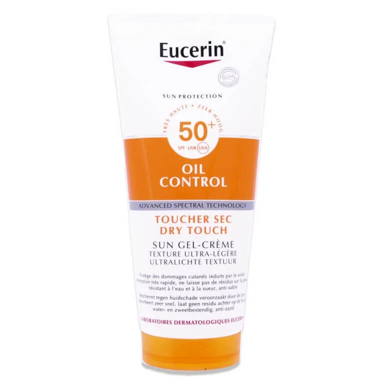 EUCERIN OIL CONTROL SUN GEL CREMĂ SPF50+ 200 ml — preț și oferte