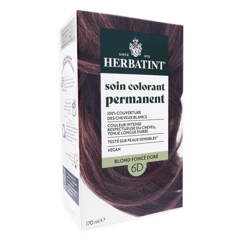 HERBATINT TRATAMENT COLORANT 6D BLOND ÎNCHIS AURIU 170 ML — preț și oferte
