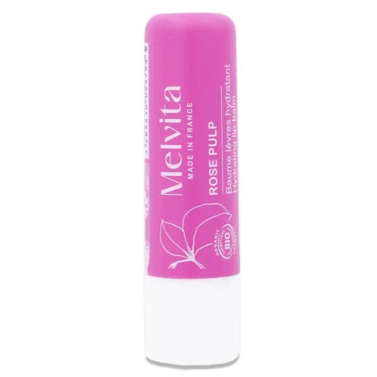 MELVITA BIO Balsam de buze hidratant cu trandafir 4,5 g — preț și oferte