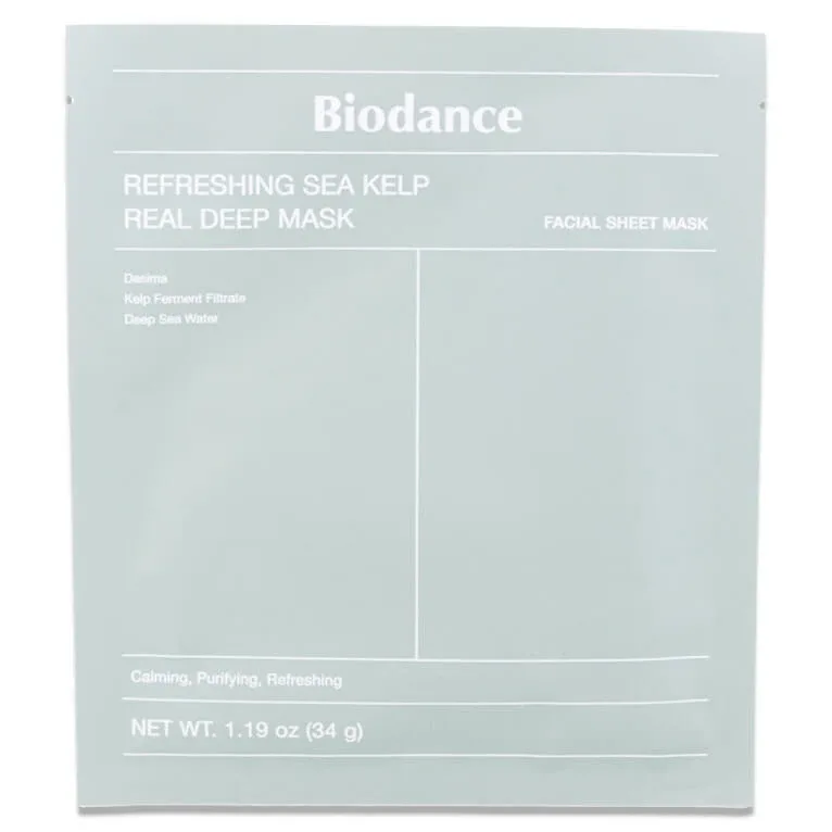 BIODANCE MASCĂ FACIALĂ REFRESHING SEA KELP 34G — preț și oferte