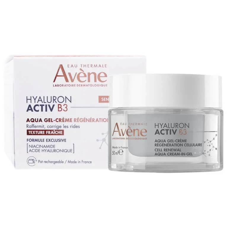 AVENE HYALURON ACTIV B3 AQUA GEL CREMĂ REGENERANTĂ 50 ML — preț și oferte