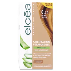 ELCEA VOPSEA PERMANENTĂ CU ALOE VERA BLOND VENETIAN N°8.34