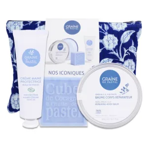 GRAINE DE PASTEL LANSEAZĂ SETUL CU CELE 3 PRODUSE DE ÎNGRIJIRE EMBLEMATICE