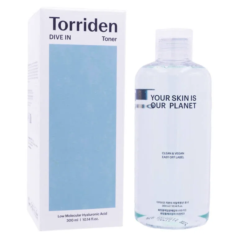 TORRIDEN DIVE IN LOȚIUNE TONIFICANTĂ CU ACID HIALURONIC 300 ML — preț și oferte