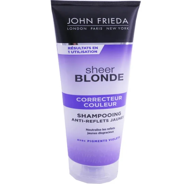 JOHN FRIEDA SHEER BLONDE CORECTOR DE CULOARE 250 ML — preț și oferte