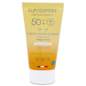 SUN+EXPERT CREMĂ DE PROTECȚIE SOLARĂ SPF50+ PENTRU FAȚĂ ȘI CORP 50 ML