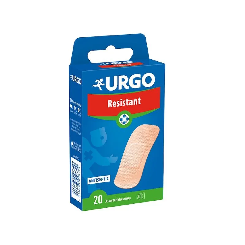 Urgo Resistant Plasturi antiseptici | 20 plasturi — preț și oferte