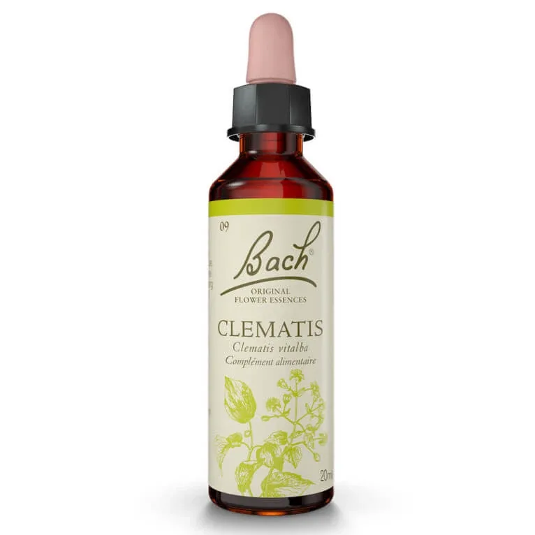 FLORI DE BACH – ELIXIR CLEMATIS Nr. 09 20 ml — preț și oferte