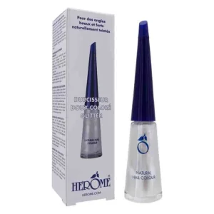 HEROME SERU DE ÎNTĂRIRE DELICAT, COLORAT, CU GLITTER, 10 ML
