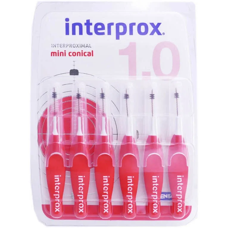 INTERPROX PERIUȚE MINI CONICE, 6 BUCĂȚI — preț și oferte