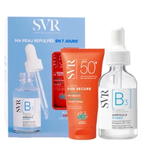 SVR SET B3 AMPULĂ HYDRA + CREMĂ SUN SECURE SPF50+