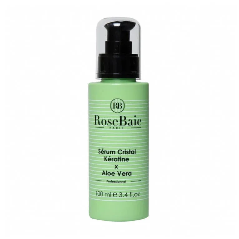 SERUM CU TRANDAFIR ȘI FRUCTE DE PĂDURE, CRISTAL, KERATINĂ ȘI ALOE VERA 100 ML — preț și oferte