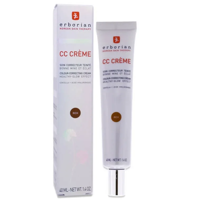 ERBORIAN CC CREMĂ CORECTORĂ DE TEN SPF30, FORMULĂ RICH, 40 ML — preț și oferte