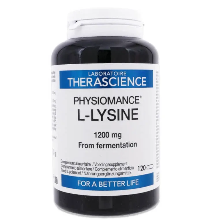THERASCIENCE PHYSIOMANCE L LIZINĂ 120 CAPSULE — preț și oferte