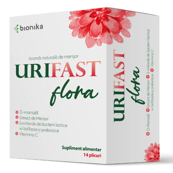 Urifast flora, Bionika Pharmaceuticals | 14 plicuri — preț și oferte