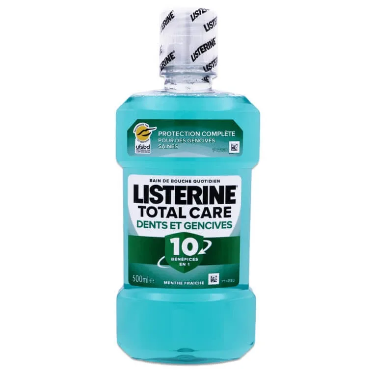 LISTERINE TOTAL CARE APĂ DE GURĂ PENTRU DINȚI ȘI GINGII 500 ML — preț și oferte