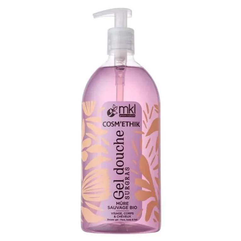 MKL GEL DE DUȘ HIDRATANT CU MURE SĂLBATICE BIO 1L — preț și oferte