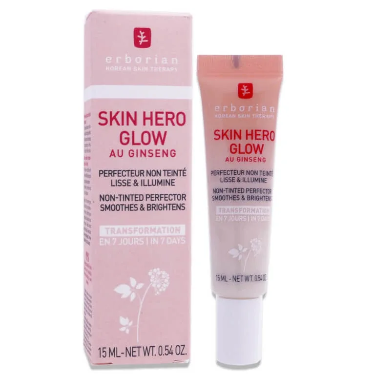 ERBORIAN SKIN HERO GLOW PERFECTEUR FĂRĂ CULOARE 15 ML — preț și oferte