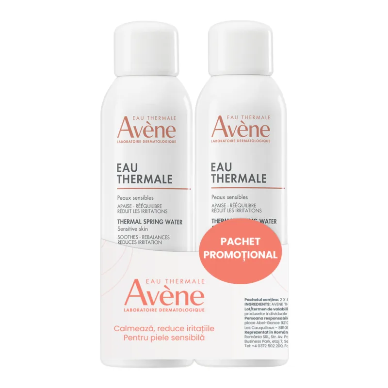 Pachet Apa termala spray, 2*150ml, Avene — preț și oferte