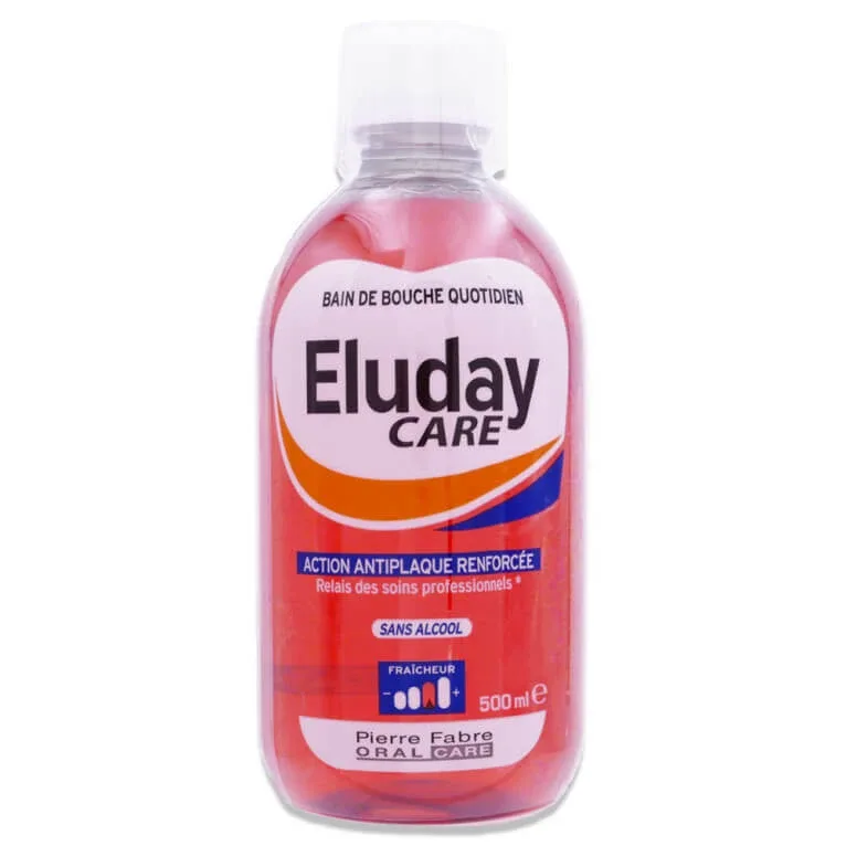 ELUDAY CARE APĂ DE GURĂ ANTIPLACĂ 500 ML — preț și oferte