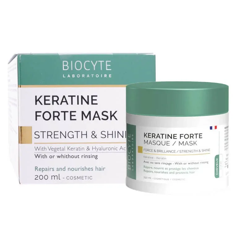 BIOCYTE KERATINE MASCA PENTRU FORȚĂ ȘI STRĂLUCIRE 200 ML — preț și oferte