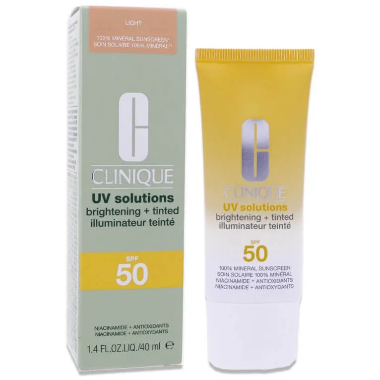 CLINICA UV SOLUTIONS PRODUS DE PROTECȚIE SOLARĂ SPF50 LIGHT 40 ml Clinique — preț și oferte
