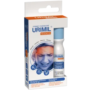 Urimil Headache roll-on impotriva durerilor de cap, Naturpharma | 15 ml