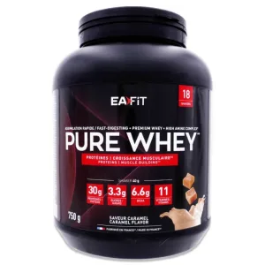 EAFIT PURE WHEY, AROMĂ DE CARAMEL, 750 g