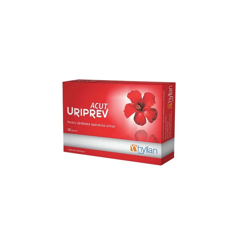 Uriprev Acut | 10 comprimate HYLLAN PHARMA — preț și oferte