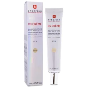 ERBORIAN CC CREMĂ CORECTORĂ DE TEN SPF30 PORȚELAN 40 ML