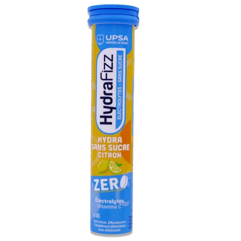 UPSA HYDRAFIZZ HYDRA LĂMÂIE FĂRĂ ZAHĂR 16 COMPRIMATE EFERVESCENTE — preț și oferte