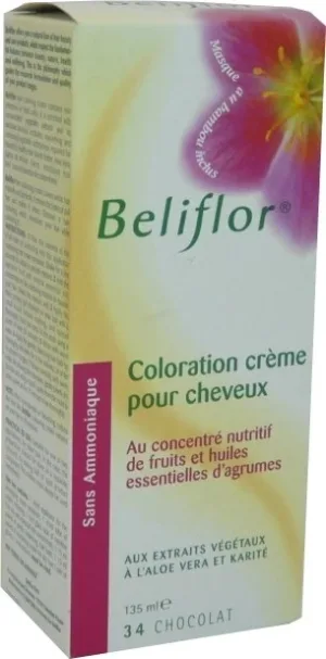 BELIFLOR CREMĂ DE VOPSELE 34 CIOCOLATĂ 120 ML
