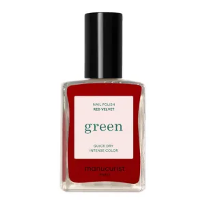 MANUCURIST GREEN LAC DE UNGHII RED VELVET 15 ML