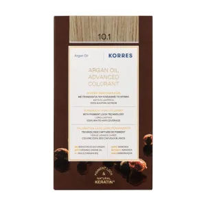 KORRES VOPSEA DE PĂR CU ULEI DE ARGAN 10.1 BLOND PLATINAT CU NUANȚĂ DE CENUȘĂ