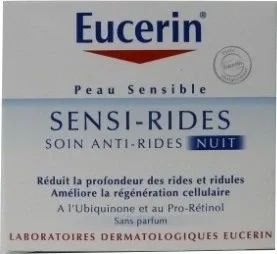 EUCERIN SENSI RIDES NOAPTE 50 ml — preț și oferte