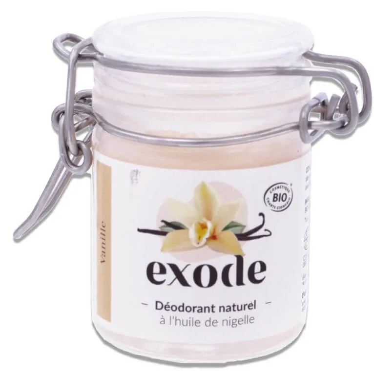 EXODE BIO DEZODORANT NATURAL CU AROMĂ DE VANILIE 50 G — preț și oferte